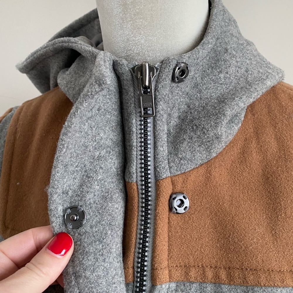 Rare Boden Two-Tone Wool Car Coat - Picture 7 of 11